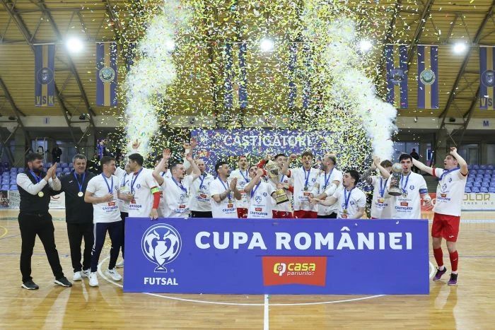 Futsal: United Galați câștigă finala Cupei României