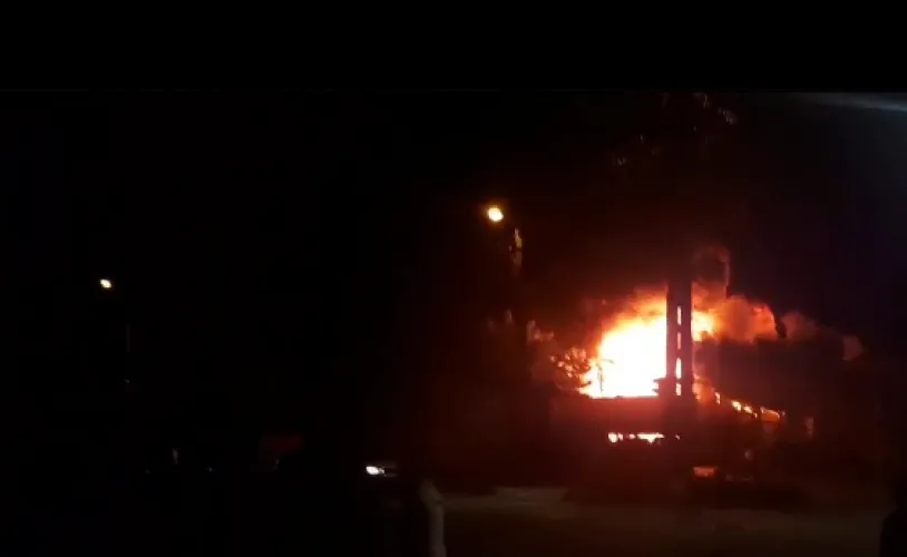 incendiu ziar