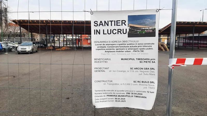 Piața 700-Sifonare de bani publici-Timișoara