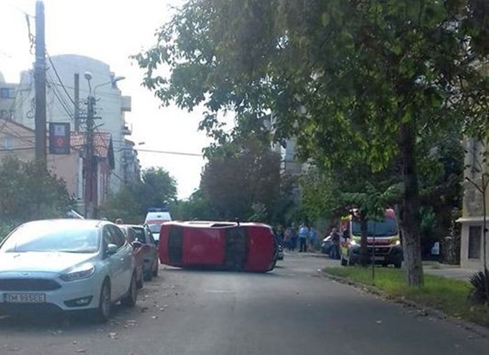 accident telegrafului