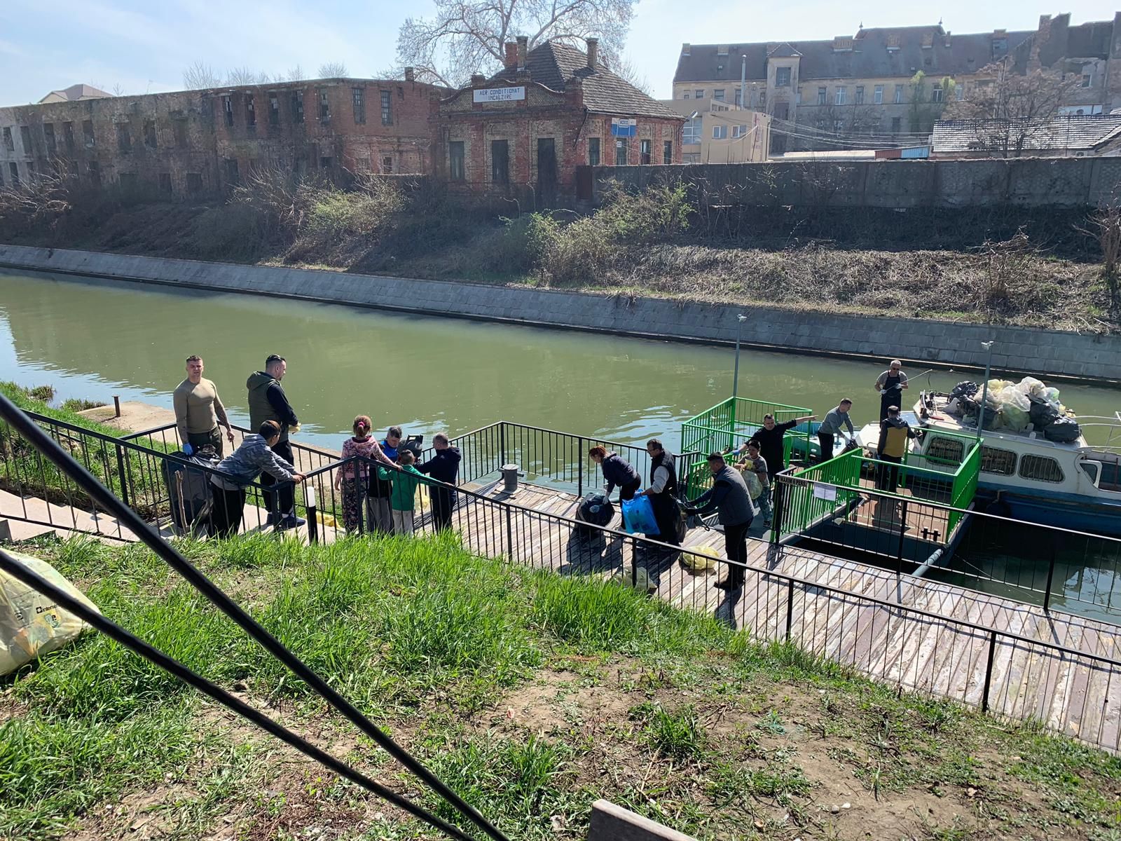 Ecologizare canal Bega 2