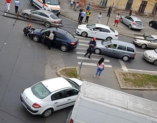 accident intersectie