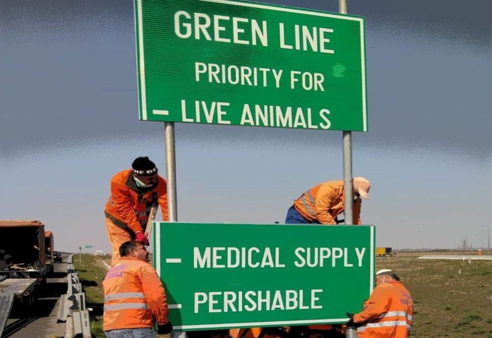 Culoar verde în vămi pentru anumite transporturi