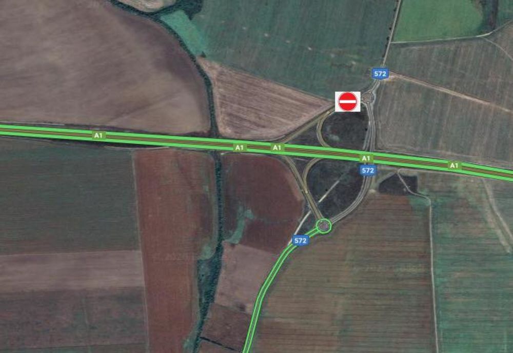 Atenție, acces închis spre autostrada A1. Variante alternative