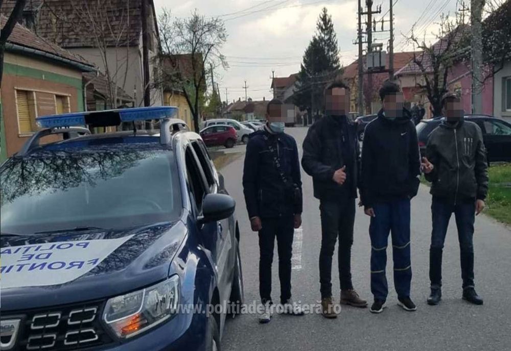 Migranți prinși de poliție, la Timișoara