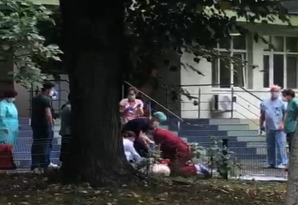 Un pacient a murit după de a căzut de la etajul nouă al Spitalului Județean din Timișoara