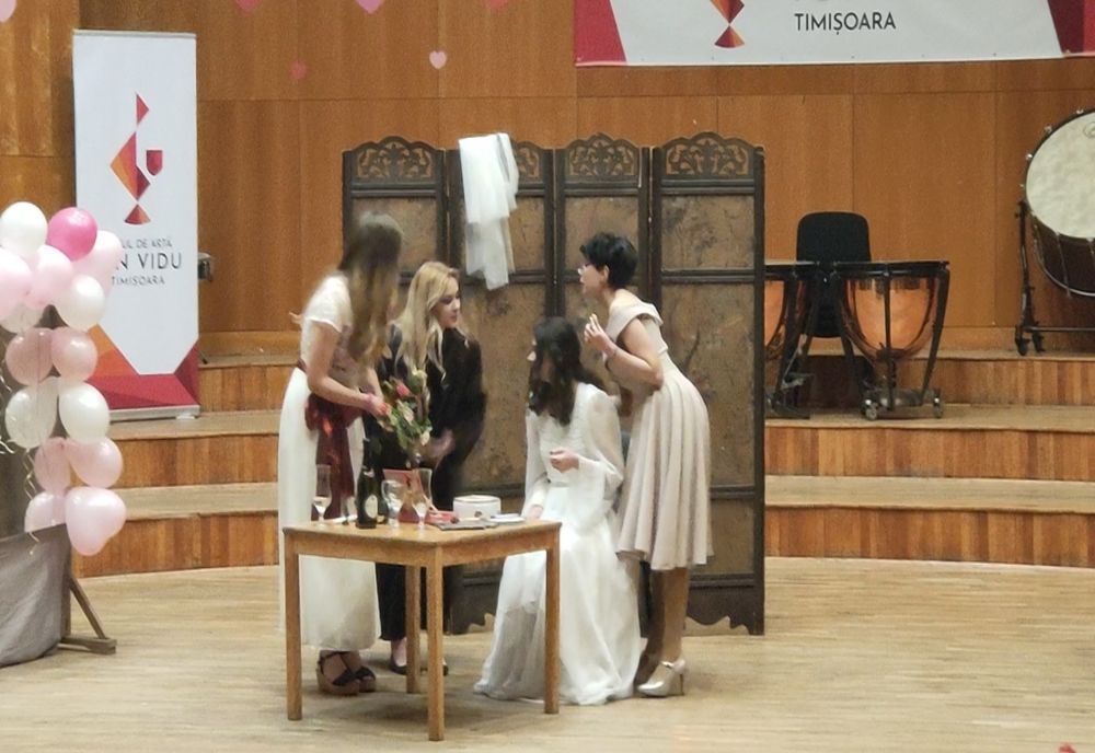 Spectacol de Dragobete  la  Liceul de Artă “Ion Vidu” din Timișoara