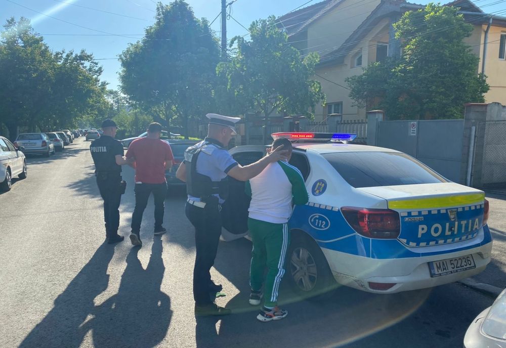 Scandal într-o zonă centrală a Timișoarei întrerupt de polițiști