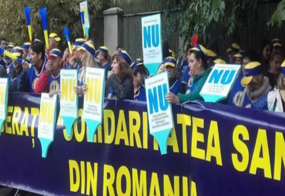 Angajații din Sănătate continuă protestele în fața spitalelor: medicii au ajuns la capătul răbdării