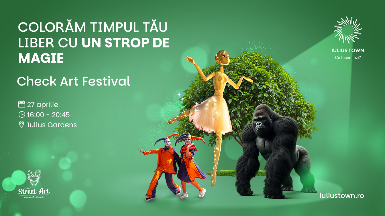CHECK ART FESTIVAL-IULIUL GARDENS-TIMISOARA