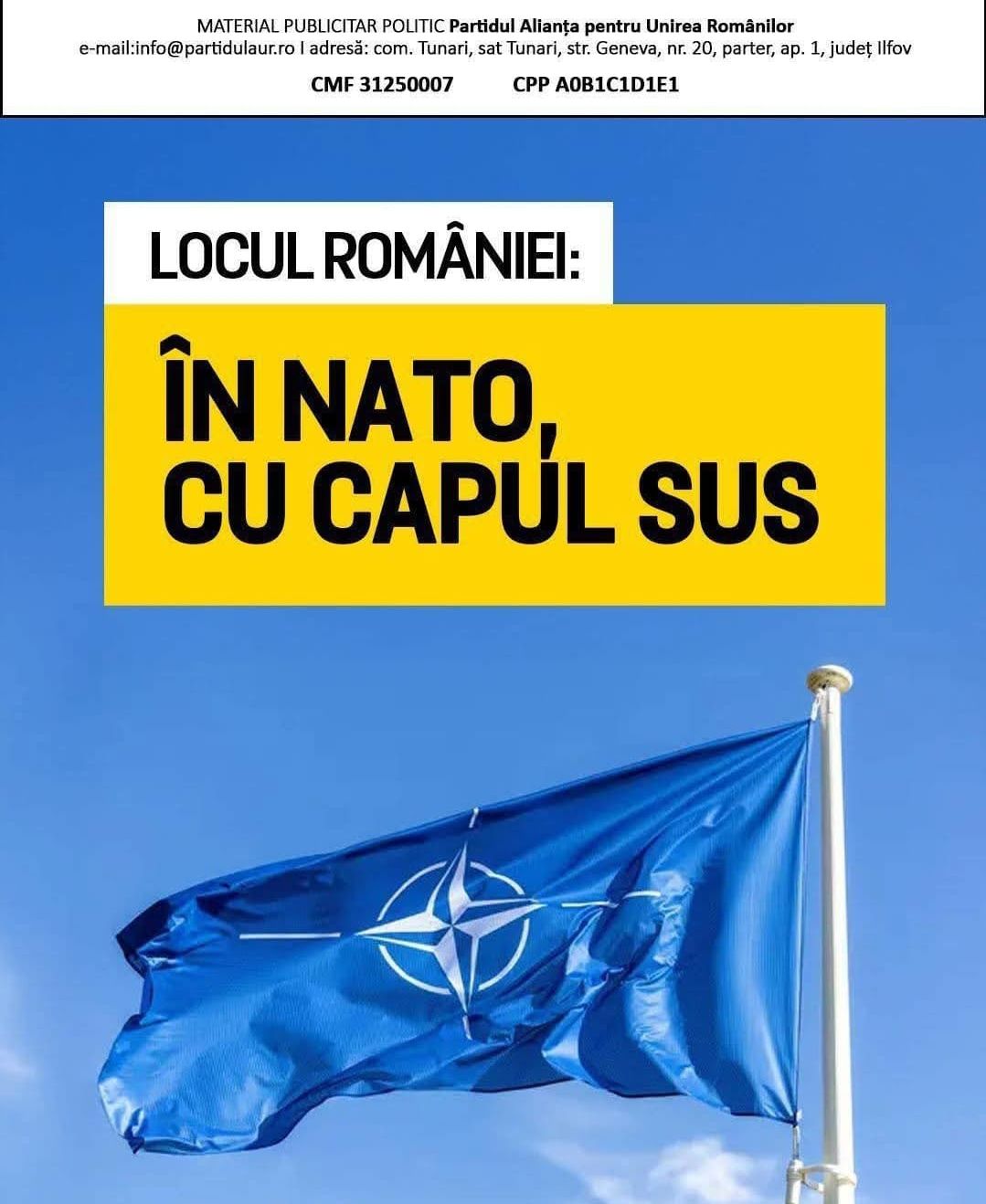 NATO-ALIANTA NORD ATLANTICA-SUVERANITATE-TITI STOICA-AUR