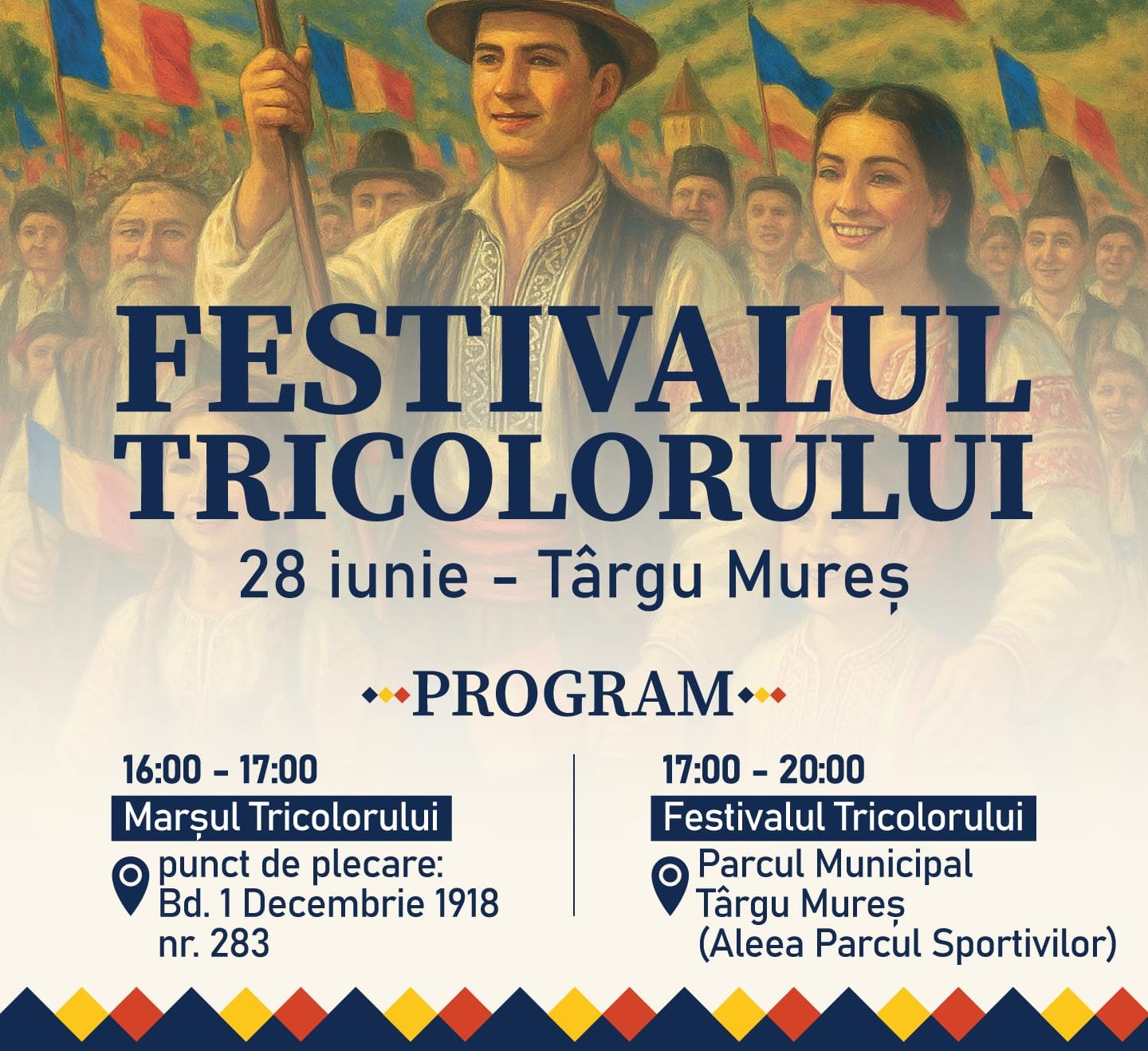 FESTIVALUL TRICOLORULUI-TARGU MURES-28 IUNIE 2025