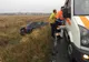 Ciocnire violentă între două mașini pe o șosea din Timiș