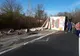 Accident teribil în Timiș. Un tir s-a răsturnat peste o mașină