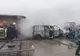 Incendiu într-o localitate din Timișoara. Mai multe mașini s-au făcut scrum
