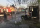 Langoșerie cuprinsă de flăcări, la Timișoara