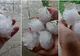 Spectacol teribil al naturii. Grindină cât oul în Timiș