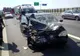Accident în lanț pe autostradă. A intervenit elicopterul SMURD