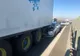 Trafic blocat pe autostradă după un accident în lanț