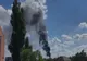 Incendiu puternic  la acoperișul unui bloc din zona Aleea Ripensia