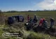 Accident extrem de grav în județul Timiș. Intervin 2 elicoptere SMURD. Foto