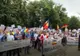 Protest al profesorilor timișeni, în fața Prefecturii