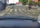 Copil pe trotinetă, la un pas să fie spulberat pe șosea