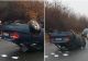 Mașină răsturnată pe o șosea din Timiș. O tânără a ajuns la spital