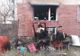 Panică într-un bloc din Timiș. Un apartament a luat foc și zeci de oameni au fost evacuați