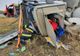 Grav accident nu departe de Timișoara: betonieră răsturnată