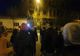 Sute de persoane au participat noaptea trecută la un protest împotriva măsurilor restrictive anti-pandemie
