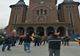 Un nou protest la Timișoara, în fața Catedralei Mitropolitane, față de prelungirea carantinării orașului. Video