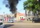 Incendiu în bazarul din Timișoara. Pericol de explozie