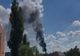 Incendiu puternic  la acoperișul unui bloc din zona Aleea Ripensia